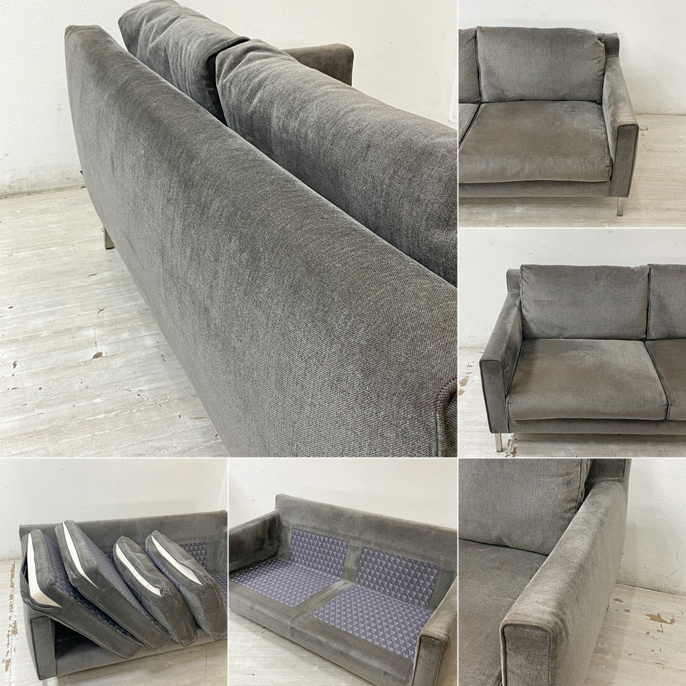 アイラーセン eilersen ストリームラインミニ 2シーターソファ STREAMLINE MINI SOFA  W164cm アクタス ACTUS取扱い デンマーク 参考定価\408,100- ●