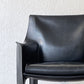 カッシーナ Cassina 414 CAB ラウンジチェア アームチェア 1シーター キャブチェア 本革 マリオ・ベリーニ 参考価格約65万 ◇