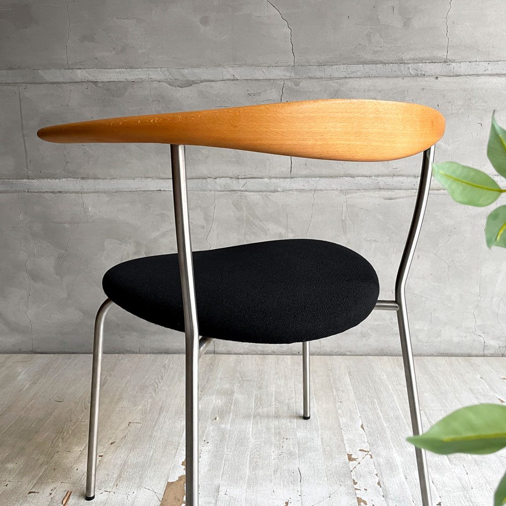 PPモブラー PP mobler PP701 ミニマルチェア Minimal Chair ダイニングチェア ビーチ無垢材 一本木笠木 別注モデル オイル仕上げ ウェグナー 希少 ♪