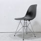 ヴィトラ vitra×ハーマンミラー HermanMiller Wネーム サイドシェルチェア ポリプロピレン ブラックカラー エッフェルベース C&Rイームズ ●