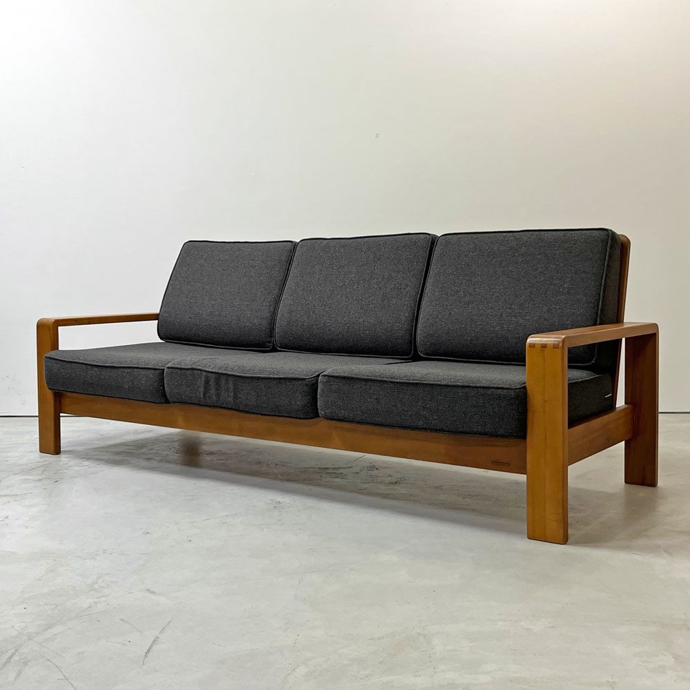 スキャンティーク SCANTEAK イコン IKON 3Pソファ 3シーター 3人掛け チーク無垢材 ファブリック 北欧スタイル ●