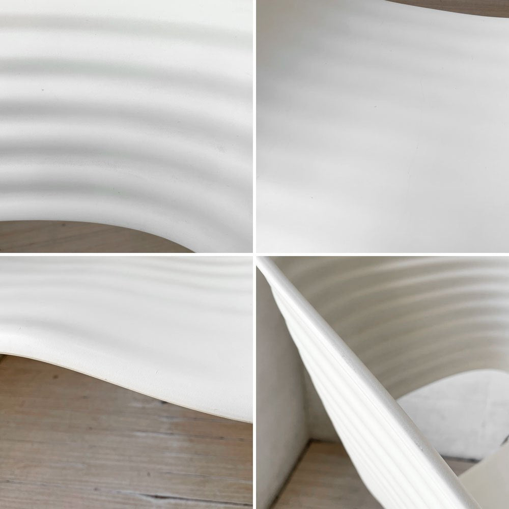 ヴィトラ vitra トムバック Tom Vac ダイニングチェア ロン・アラッド Ron Arad スタッキング ホワイト 廃番 ★