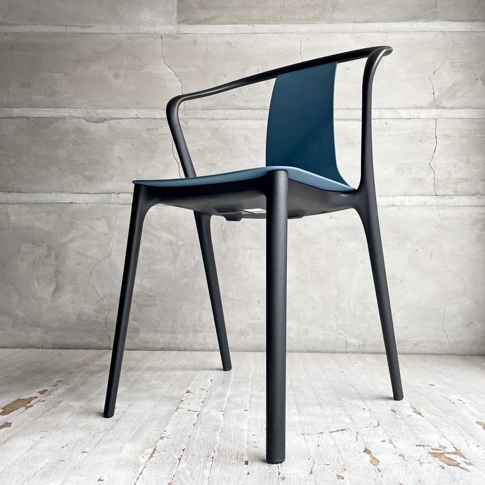 ヴィトラ Vitra Belleville Chair ベルヴィル アームチェア スタッキング ロナン & エルワン・ブルレック ポリアミド シーブルー  A ♪
