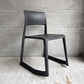 ヴィトラ Vitra ティプトン Tip Ton ワークチェア ダイニングチェア デスクチェア ブラック スタッキング チルト機能 定価￥47,300- ♪