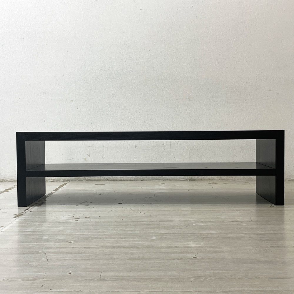 カッシーナイクスシー Cassina ixc ゼン ZEN AVボード テレビボード ホワイトアッシュ材 ダークブラウン カトリーヌ・メミ モダンデザイン 廃番 ●