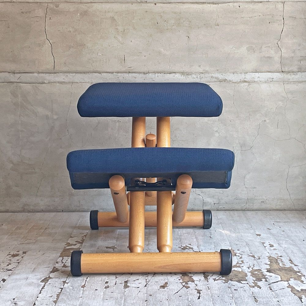 ストッケ STOKKE ヴァリエール VARIER マルチバランス MULTI バランスチェア ビーチ材 ファブリック ネイビー 北欧 ノルウェー ♪
