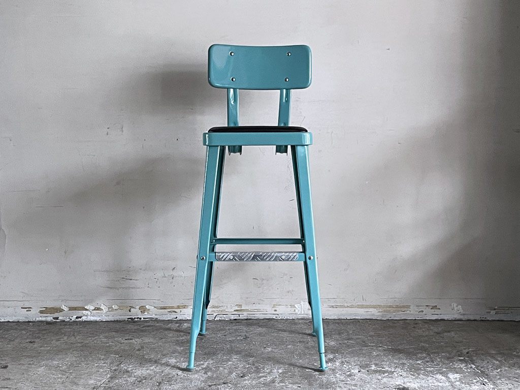 ダルトン DULTON スタンダードバーチェア Standard bar chair カウンターチェア グレーグリーン インダストリアル ■