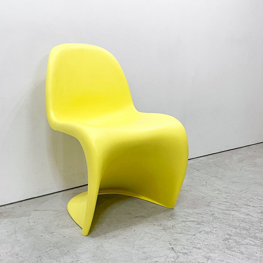 ヴィトラ vitra パントンチェア Panton Chair イエロー 廃盤カラー ヴェルナー・パントン ミッドセンチュリー スペースエイジ A ●