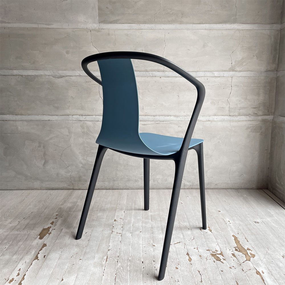 ヴィトラ Vitra Belleville Chair ベルヴィル アームチェア スタッキング ロナン & エルワン・ブルレック ポリアミド シーブルー B ♪