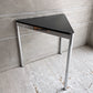 USMハラー USM Haller モジュラーファニチャー トライアングル テーブル 正三角形 コーナーテーブル ワーキングデスク オーク材 ブラック アジャスター 高さ調節機能付き ♪
