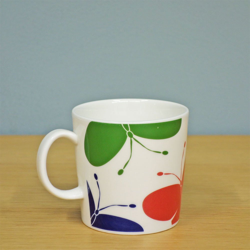 アラビア ARABIA ティーマ TEEMA マグ ペルホネン Perhonen ヘイニ・リータフフタ 北欧雑貨 フィンランド 夏限定 廃番 ◎