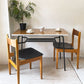 ネイサン ファニチャー Nathan Furniture イギリス ビンテージ UK Vintage ダイニングチェア チークプライッド×ビーチ材 PVCレザーシート B★