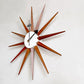 ヴィトラ vitra サンバーストクロック Sunburst Clock ウォールクロック 掛時計 ウォールナット ジョージネルソン George Nelson ミッドセンチュリー Φ47cm ■