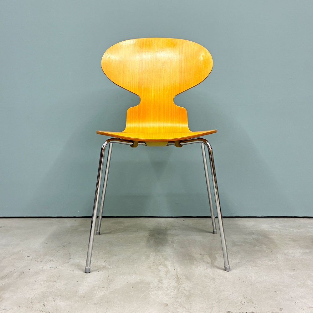 フリッツハンセン Fritz Hansen 3101 アリンコチェア アントチェア 4本脚 ナチュラルビーチ ラッカー仕上げ アルネ・ヤコブセン H ◎