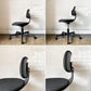 ヴィトラ vitra ルーキー Rookie デスクチェア キャスターチェア ダークグレーファブリック ×ディープブラック 高さ調整可 コンスタンチン・グルチッチ 定価￥78,100- ◎