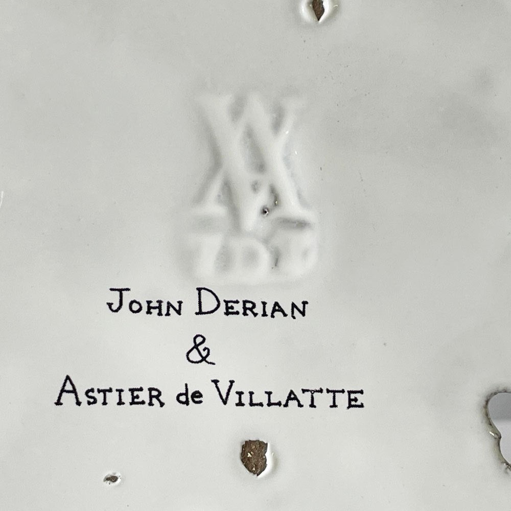 アスティエ・ド・ヴィラット Astier de Villatte ジョン・デリアン John Derian トロピカルリーフ リーフプラッター W28.5cm フランス ◇
