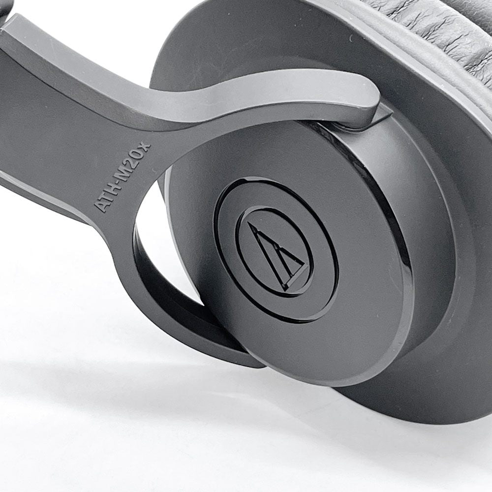 オーディオテクニカ audio-technica ヘッドフォン ATH-N20x ブラック レザーパッド 伸縮アーム ●