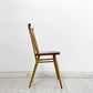 アーコール Ercol スティックバックチェア ダイニングチェア エルム材 UKビンテージ Vintage 英国家具 ●