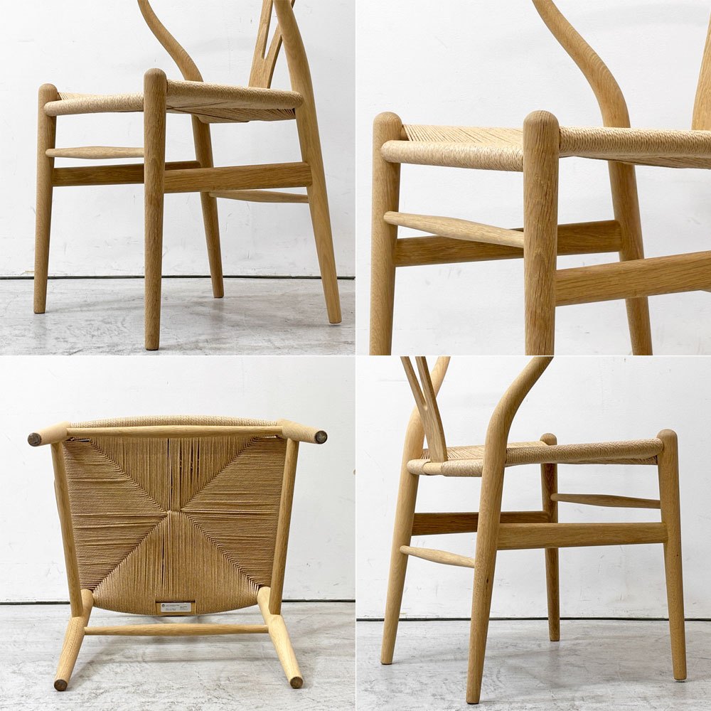 カールハンセン＆サン Carl Hansen & Son CH24 Yチェア オーク材 ソープフィニッシュ  ハンス・J・ウェグナー デンマーク 北欧家具 ●