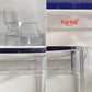 カルテル Kartell ルイゴースト Louis Ghost アームチェア ダイニングチェア クリスタル フィリップスタルク Philippe Starck イタリア ■
