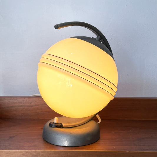 オービットデザイン Orbit Design テーブルランプ ガラス×真鍮 ビンテージ ミッドセンチュリーデザイン ★