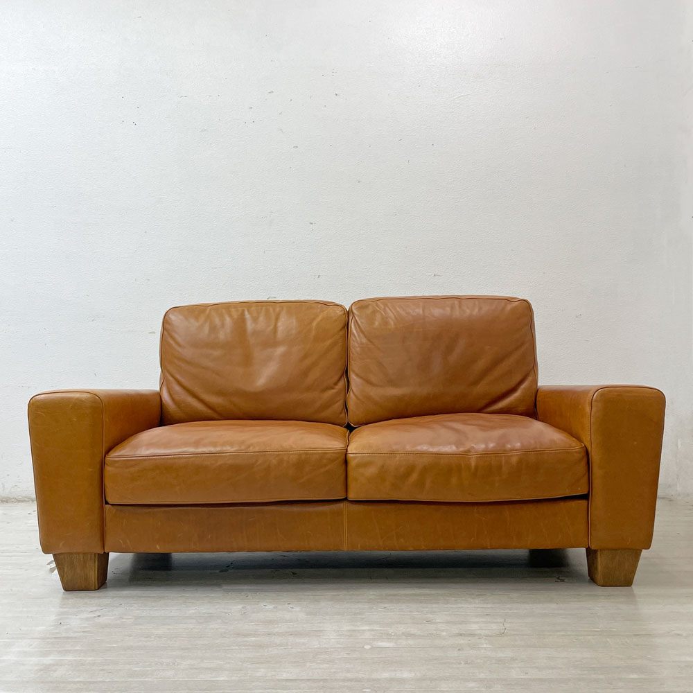アクメファニチャー ACME Furniture フレスノ FRESNO SOFA 2シーター ソファ 本革 USビンテージスタイル ●