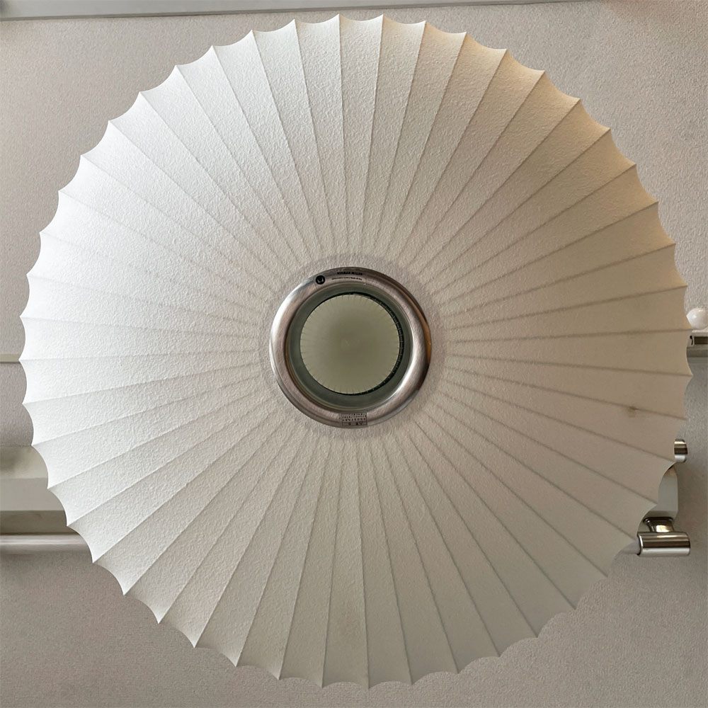 ハーマンミラー Herman Miller バブルランプ NELSON BUBBLE LAMP ソーサーペンダント SAUCER PENDANT M Φ63cm ジョージ・ネルソン 定価￥121,000- ◎
