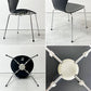 フリッツハンセン Fritz Hansen 3107 セブンチェア ダイニングチェア スタッキングチェア ブラック ラッカー再塗装 アルネ・ヤコブセン デンマーク 北欧家具 ●