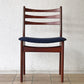 北欧ビンテージ Scandinavia Vintage ダイニングチェア 無垢材 ファブリック 北欧家具 モダンデザイン ◇