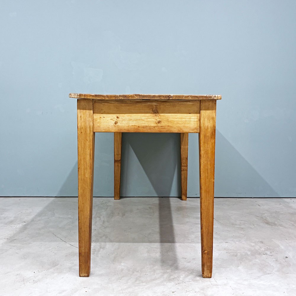 UKビンテージ Vintage オールドパイン ワークテーブル アトリエテーブル 作業台 W168×H81.5cm 無垢材 カントリー 英国家具 店舗什器 ◎