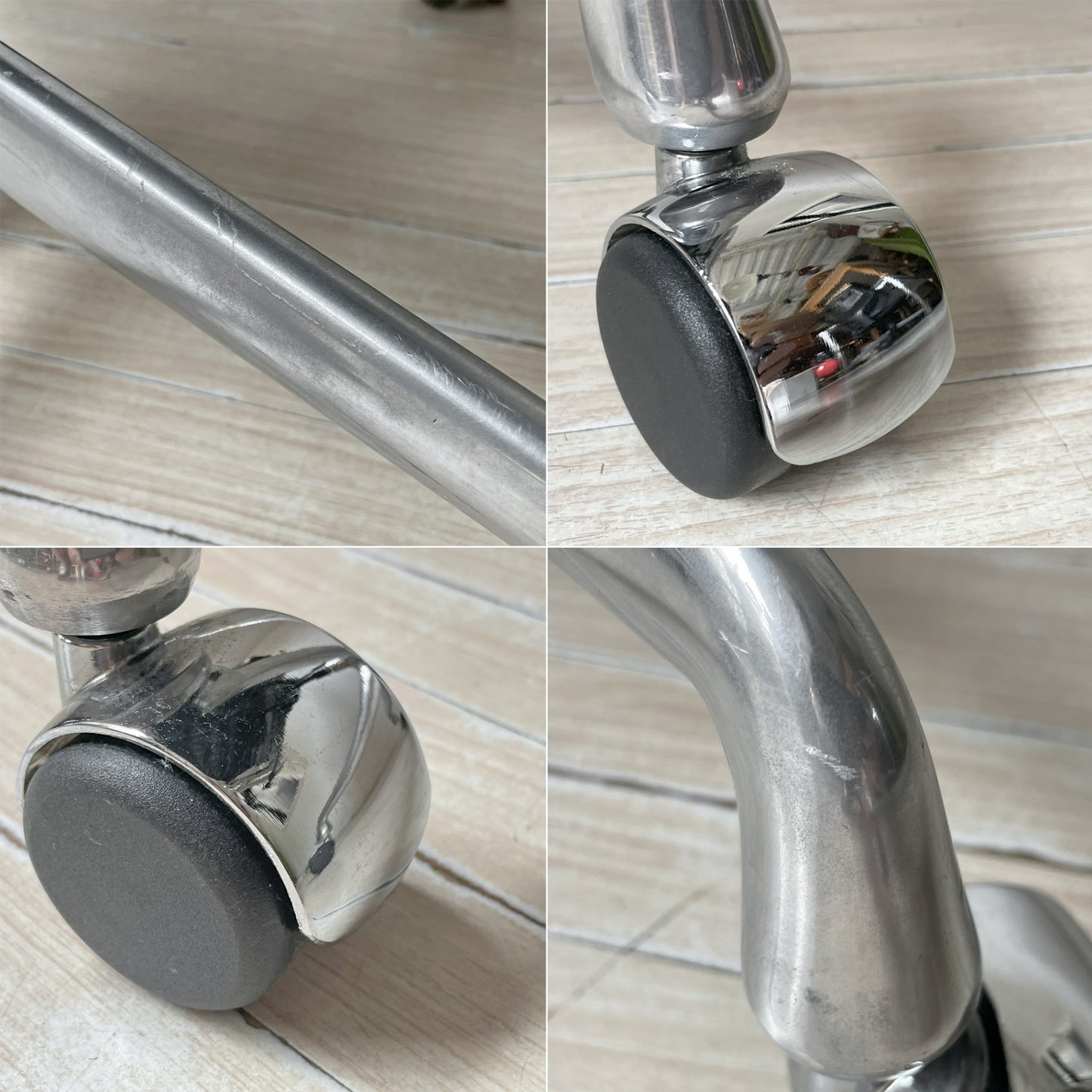 ハーマンミラー Herman Miller アルミナムグループ マネジメントチェア 本革 5本脚 C&Rイームズ ミッドセンチュリー ガス圧昇降 リクライニング ★