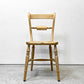 ペニーワイズ THE PENNY WISE スクロールバックチェア Scroll Back Chair ダイニングチェア ブナ無垢材 英国カントリースタイル 定価￥42,900- A ●