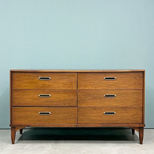 ドレクセル ヘリテイジ DREXEL HERITAGE リシェル RISHEL サイドボード 3段 ワイドチェスト USA 米軍家具ビンテージ ミッドセンチュリー ミリタリー ◎