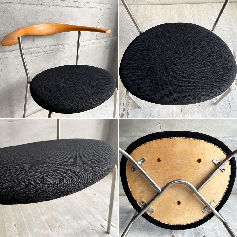 PPモブラー PP mobler PP701 ミニマルチェア Minimal Chair ダイニングチェア ビーチ無垢材 一本木笠木 別注モデル オイル仕上げ ウェグナー 希少 ♪