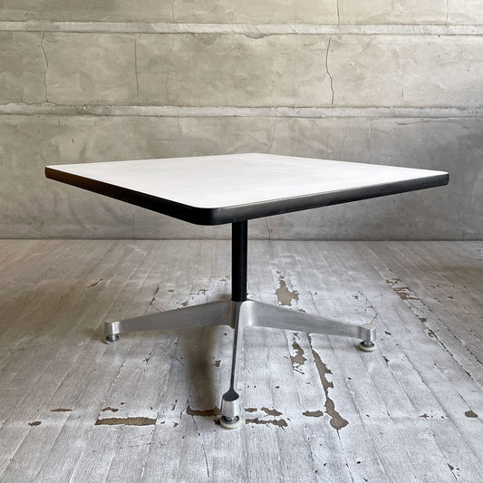 ハーマンミラー Herman Miller ビンテージ コントラクトテーブル スクエア ローテーブル コーヒーテーブル イームズ ミッドセンチュリー W60cm 廃番サイズ ♪