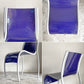 カルテル Kartell FPE chair スタッキングチェア ダイニングチェア 2脚セット アルミ ポリプロピレン ブルー ロンアラッド イタリアモダン 廃番 B ■