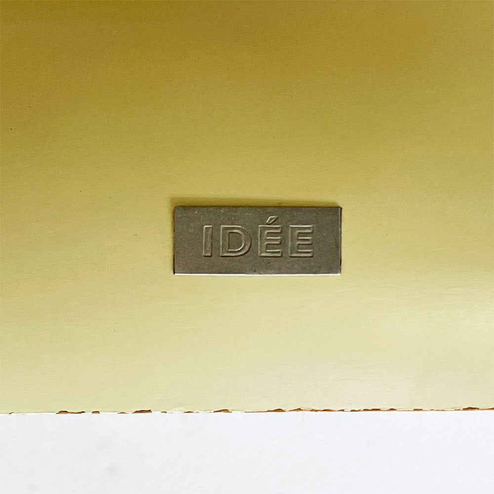 イデー IDEE スティングレイテーブル ローテーブル コーヒーテーブル 水返し プライウッド 廃番 希少 ●