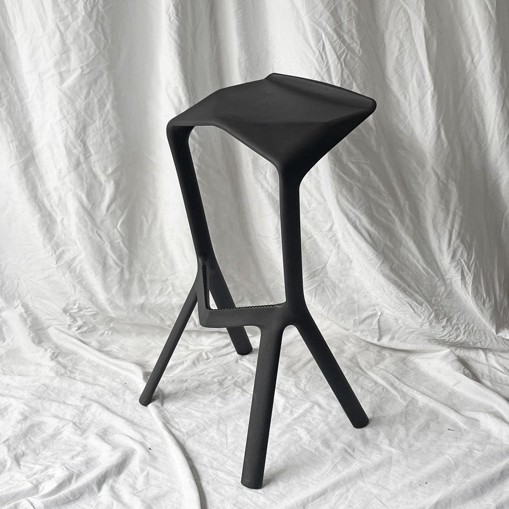 プランク PLANK ミウラスツール MIURA stool ハイスツール スタッキング ブラック コンスタンチン･グルチッチ イタリア 定価￥44,000- ◇