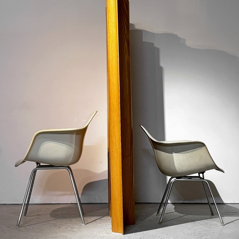 ハーマンミラー Herman Miller モールデッド プライウッド フォールディング スクリーン パーテーション アッシュ材 C&Rイームズ ミッドセンチュリー ●