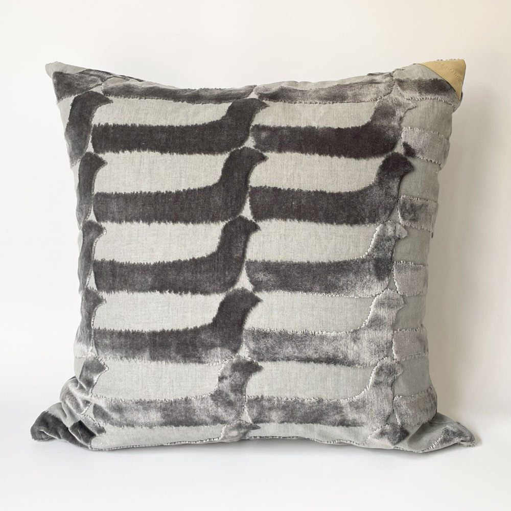 ミナペルホネン minaperhonen 皆川明 Akira Minagawa バードボート bird boat 2018 クッションカバー + クッション入 ★