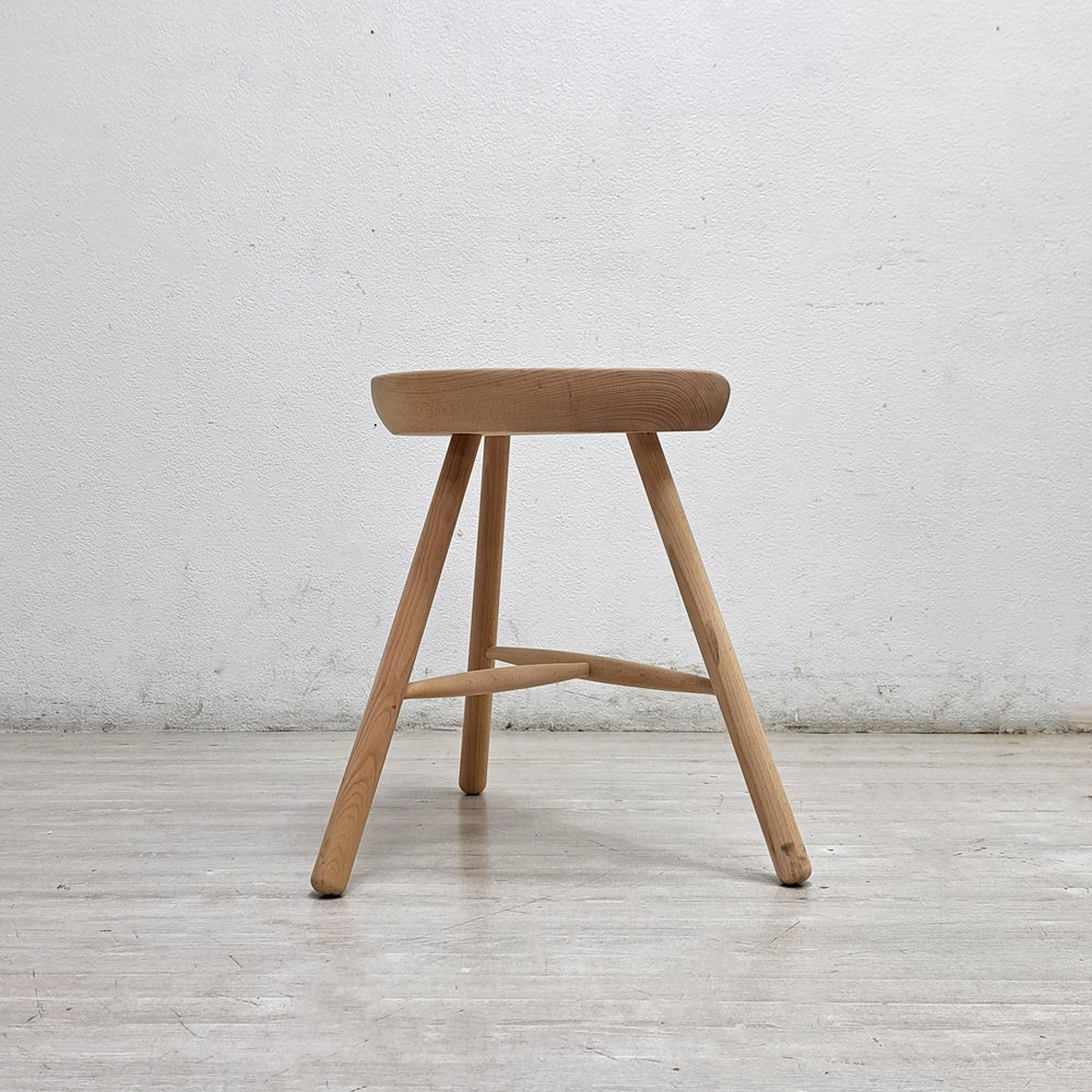 ワーナー Werner シューメーカーチェア Shoemaker Chair NO.49 スツール ビーチ材 ラーズ・ワーナー デンマーク 北欧家具 ●