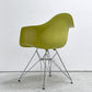 ヴィトラ vitra アームシェルチェア エッフェルベース ポリプロピレン製 ライムイエロー C&R イームズ ミッドセンチュリー ●