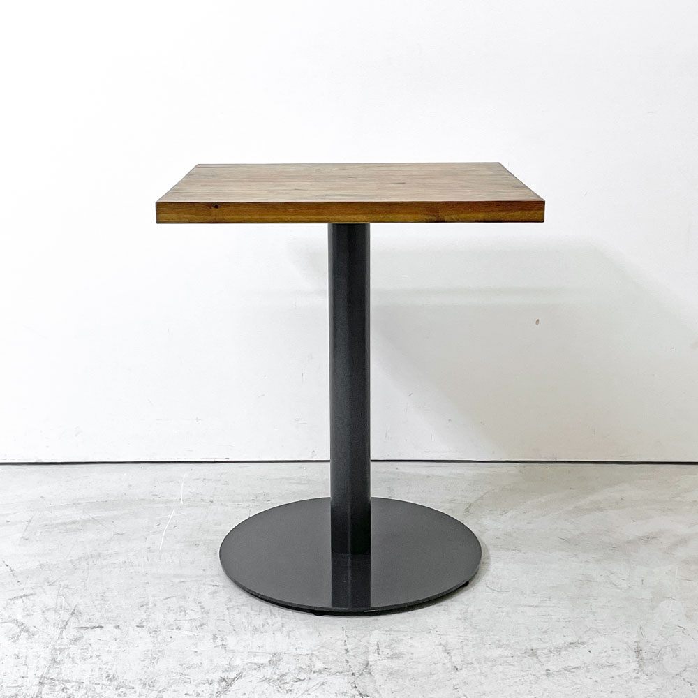 クラッシュゲート CRASH GATE ノットアンティークス Knot antiques トリップ TRIP 角型カフェテーブル w60cm インダストリアルデザイン 関家具 未使用展示品●