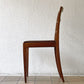 フリッツハンセン Fritz Hansen 木製 ダイニングチェア サイドチェア ハイバック オーク無垢材 ビンテージ 1940-50s 希少 デンマーク 北欧家具 ◇