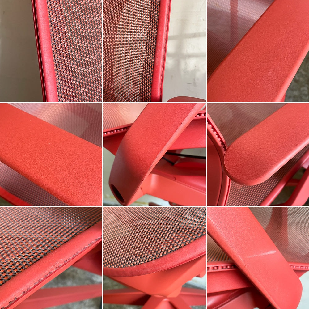 ハーマンミラー Herman Miller コズムチェア Cosm Chair キャニオン ローバック 固定アーム キャスター オフィスチェア デスクチェア スタジオ7.5 定価￥247,500- ■