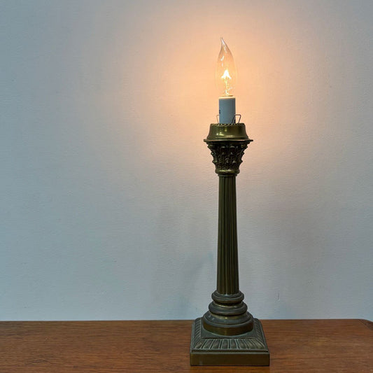 ローラアシュレイ Laura Ashley 真鍮製 テーブルライト ランプベース シェード無し アールデコ A ●