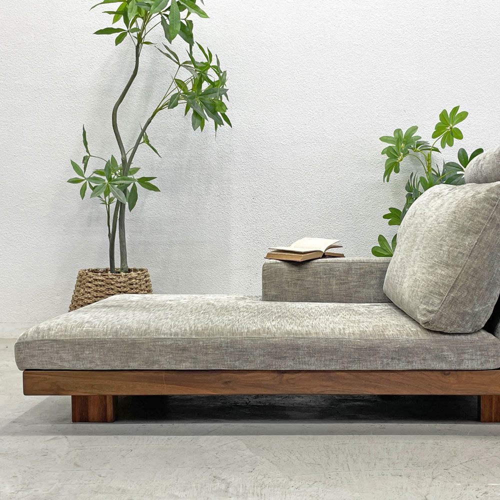 マスターウォール MASTERWAL デニッシュ ソファ DANISH SOFA カウチソファ ウォールナット無垢材 アカセ木工 ロースタイル 〓