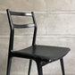 天童木工 TENDO インパラチェア Impala Chair ダイニングチェア ブラック レザー 本革 佐々木敏光 ジャパニーズミッドセンチュリーモダン D  ♪