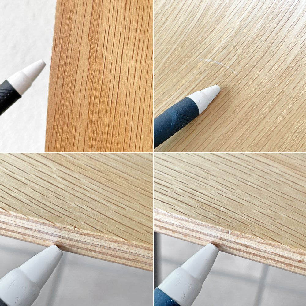 ヴィトラ vitra ハルプライチューブ HAL Ply Tube サイドチェア ダイニングチェア ジャスパー・モリソン ライトオーク ベーシックダーク 定価80,300円◇