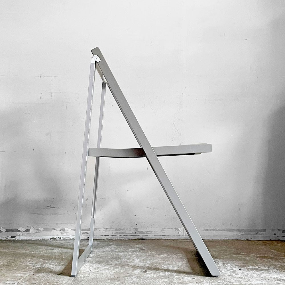 カリガリス Calligaris コヌビア connubia スキップ SKIP フォールディングチェア ビーチ材 アルミ P176マットトープ 定価￥34,430- ■